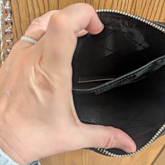 NWT Michael Kors Jet Set Large Logo Crossbody Bag with Silver Tone Hardware - Picture 6 of 9